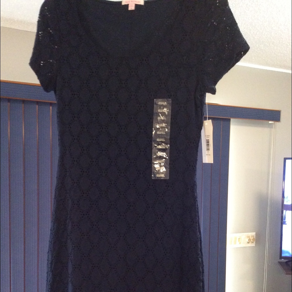 Navy Short sleeve  dress